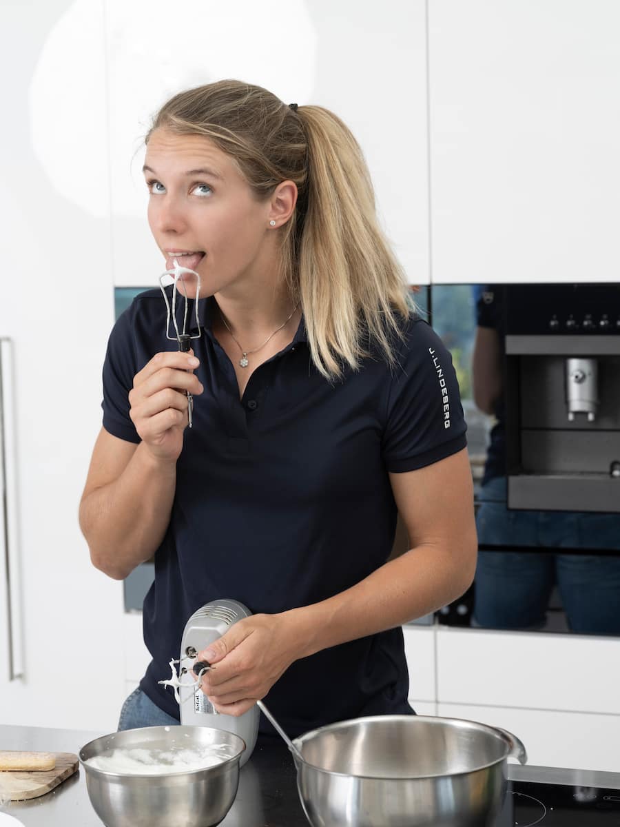 Camille Rast tiramisu framboise GaultMillau Magazine