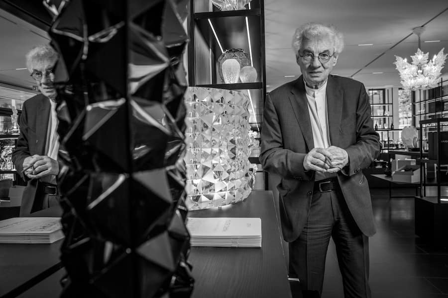 Silvio Denz und Mario.Botta. Aufgenommen am 6.10.2023 ©David Birri