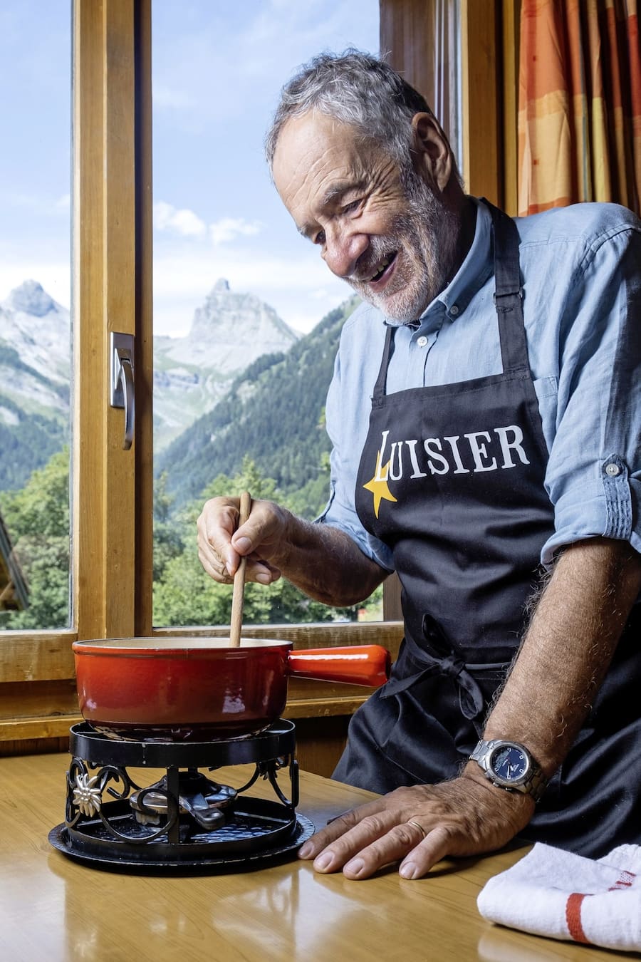 Claude Luisier, affineur
