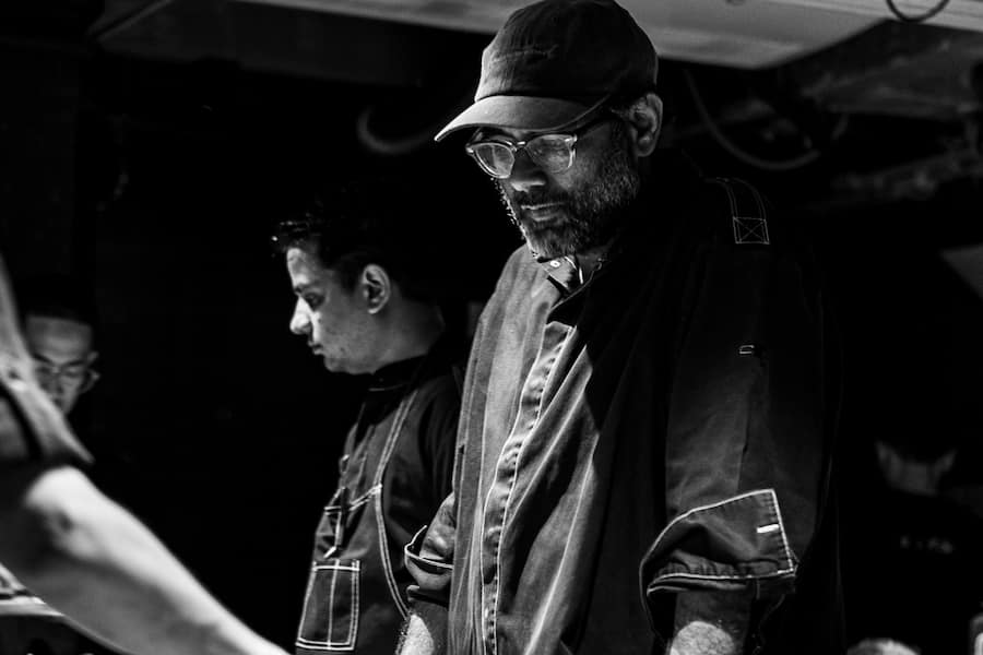 Gaggan während Service