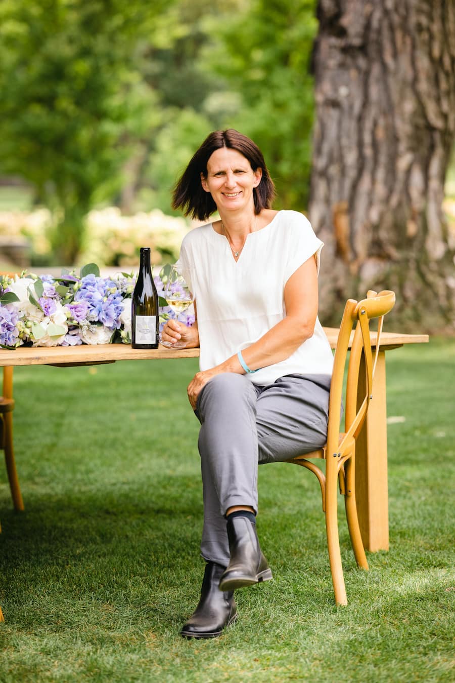 Garden Party 2022 Bad Ragaz Sarah Vonesch / Winzerin Annatina Pelizzatti