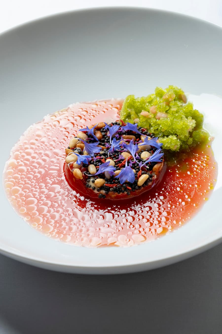 Mercedes Event Wartensee mit Sven Wassmer und Dominik Hartmann, Tomate, Himbeer, Zitronenmelisse