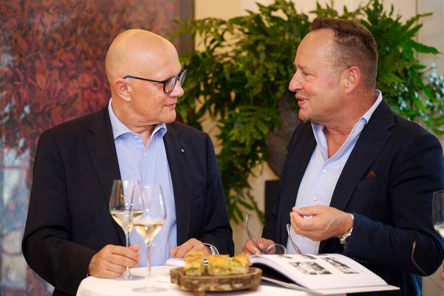 Parlamentarier kochen Event Nr. 9a Philipp Bregy & Martin Rufer Nationalrat Nicolo Paganini und Lorenz Furrer