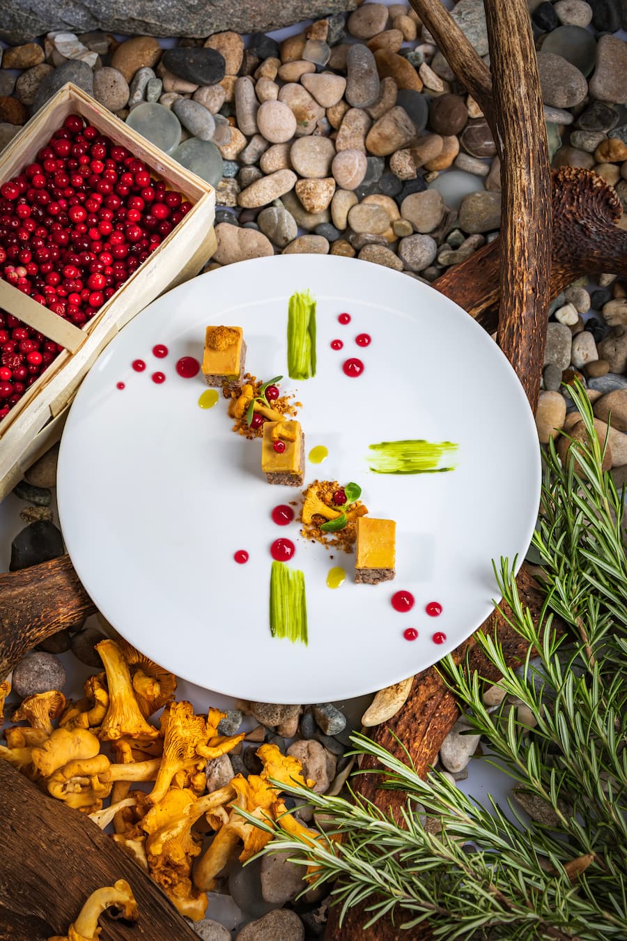 Rehterrine mit Foie gras