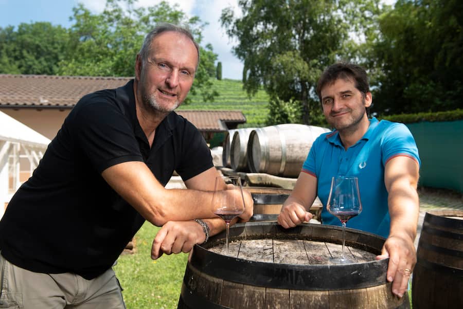 Fabio Bruni, Besitzer und Ettore Biraghi Oenologe