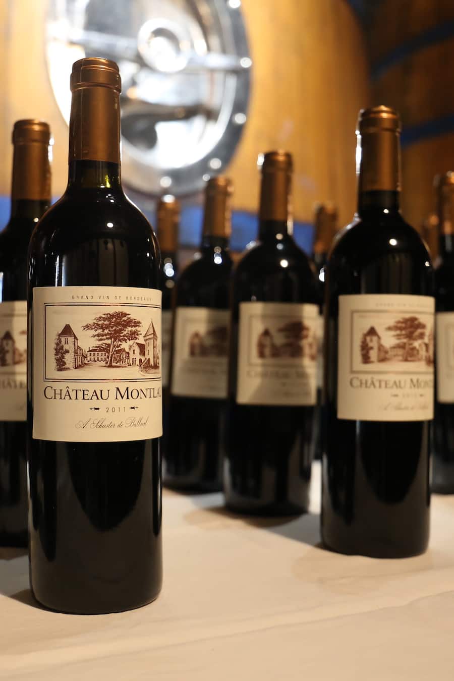 Château Montlau, Armand Schuster de Ballwil, Weingut in Moulon, Frankreich, FRA