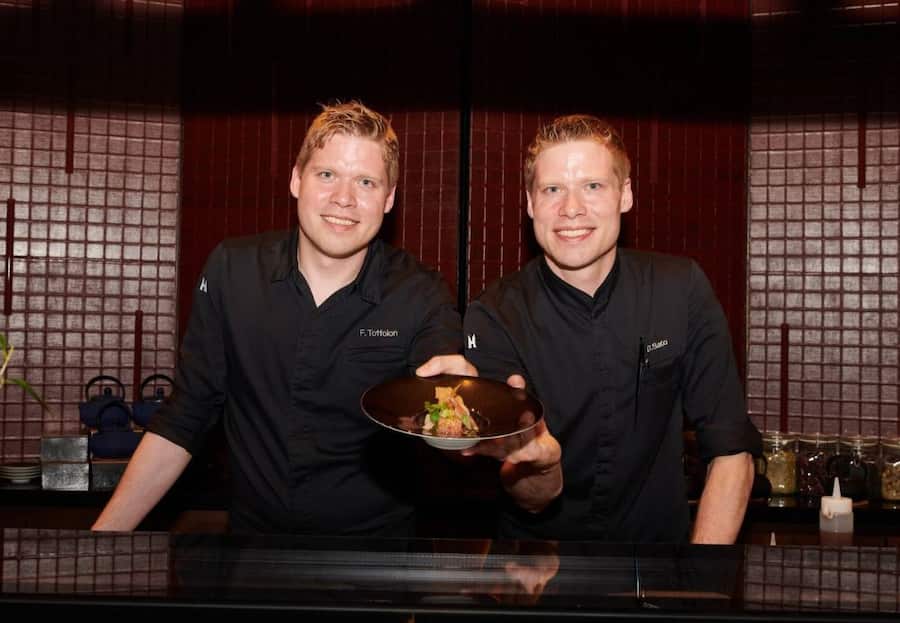 Dominik Sato et Fabio Toffolon