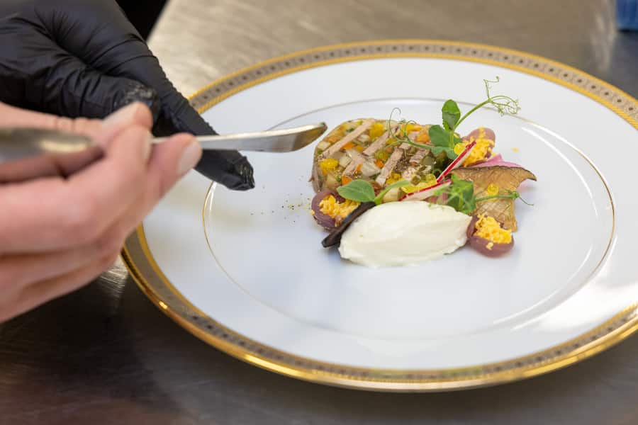 Staatsbesuch von Frankreichs Praesident Emmanuel Macron und seiner Frau Brigitte Macron am 15.11.2024 in Bern. © Kurt Reichenbach