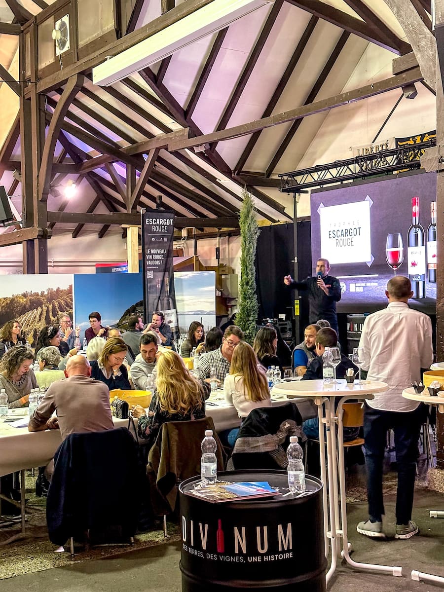 Escargot Rouge Office des vins vaudois Trophée