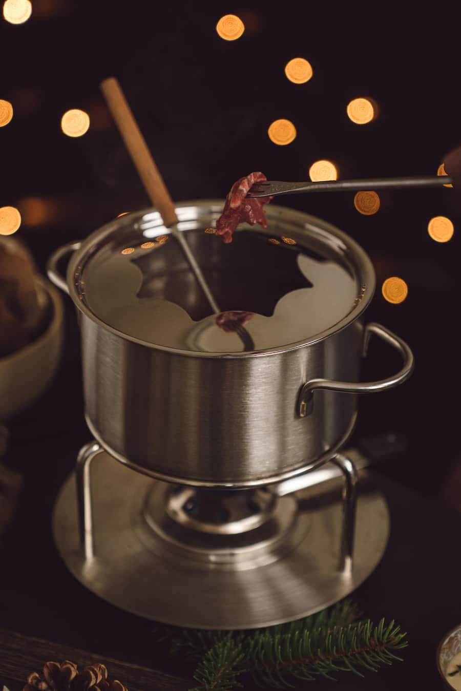 Jungkuhfilet - Luma Delikatessen - Fondue Chinoise mit Luma Fleisch und Fisch - November 2021 - Copyright Olivia Pulver