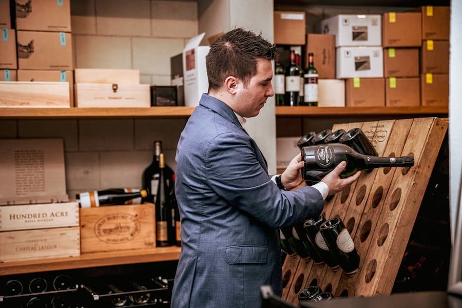 Edouard Cossy - Champagne Laurent-Perrier bei Koch des Jahres Silvio Germann im Restaurant Mammernsberg