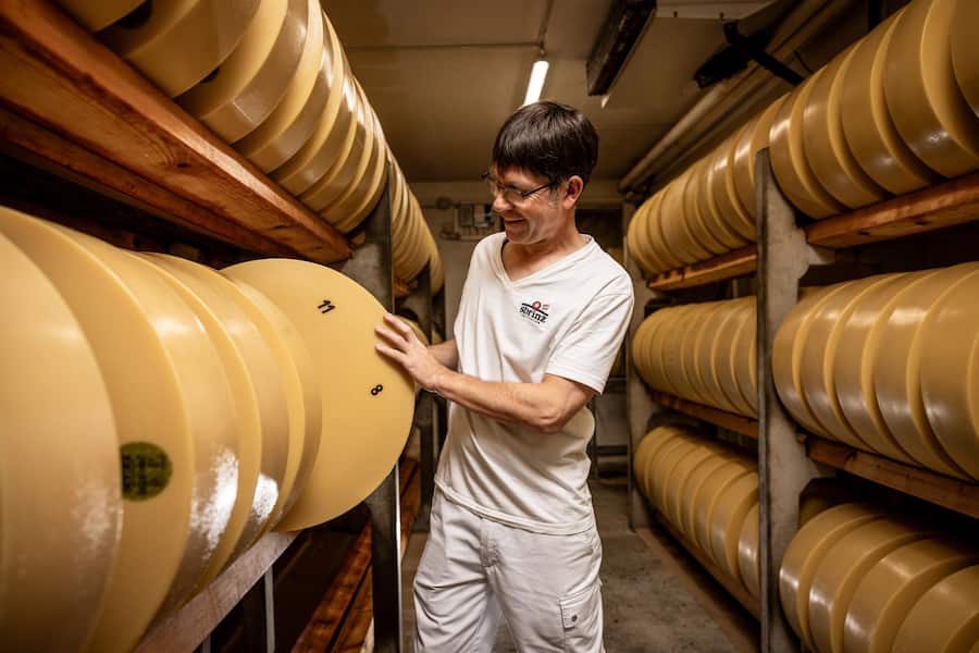 Besuch bei Noldi Windlin, Käser in Giswil OW