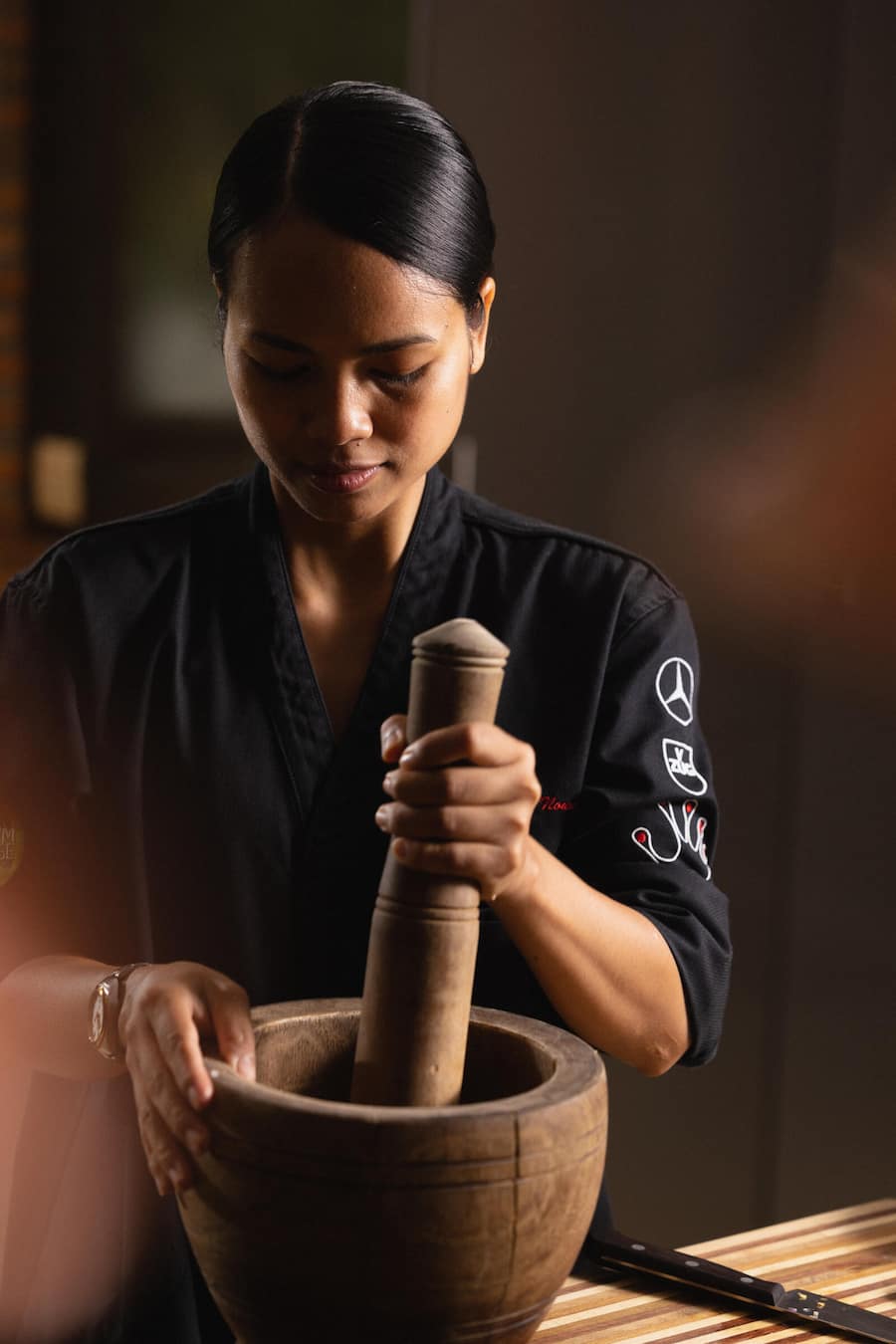 Pressebilder, Reportage über Maryia Un Noun, Köchin, Smiling Gecko, Kambodscha, 2023