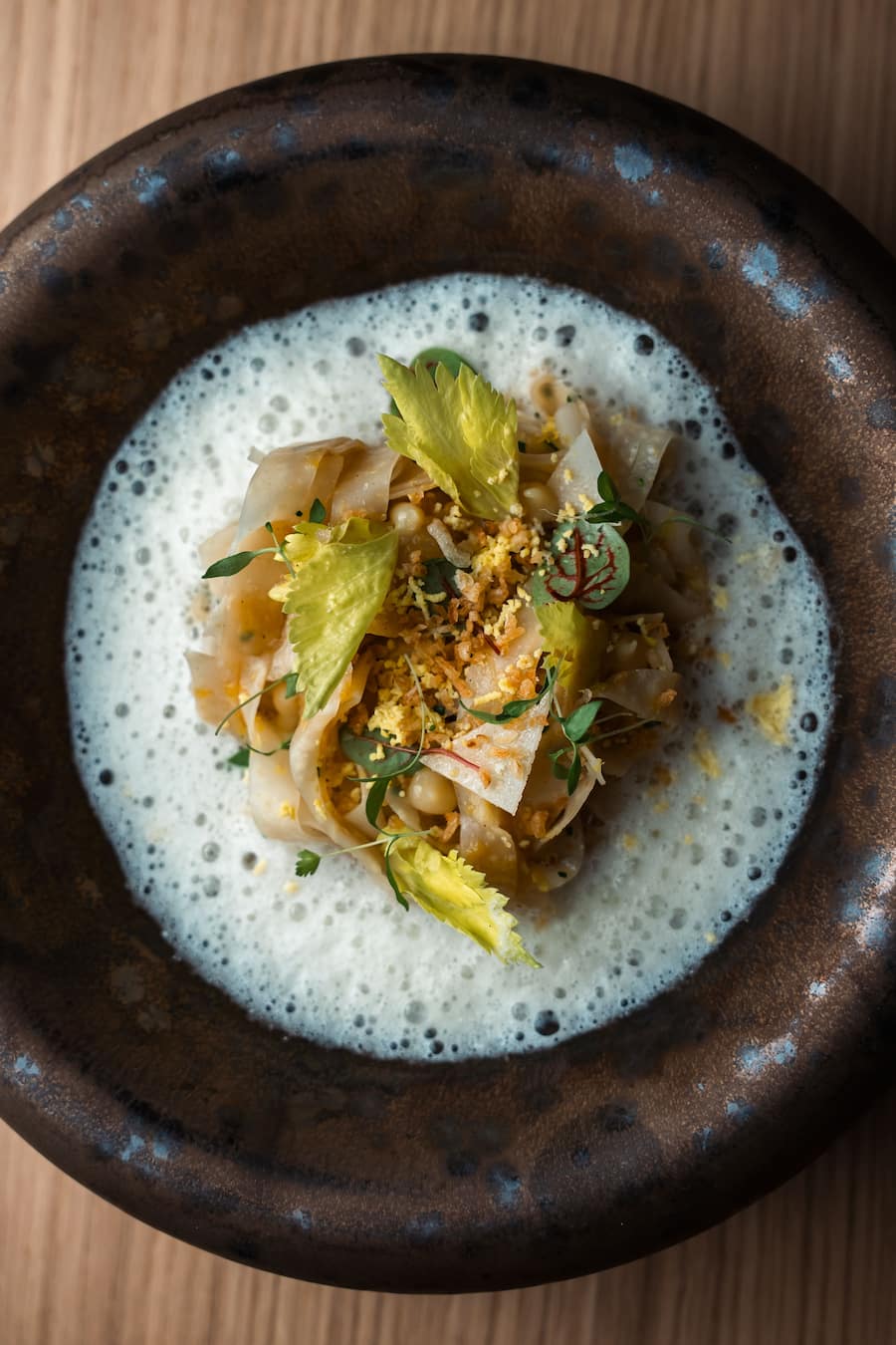 Plat d'Antoine Gonnet pour le Peanut Mountain Lodge