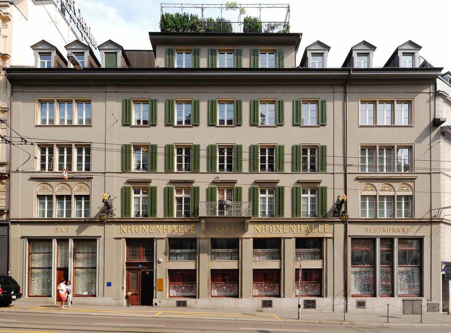 Aussenansicht - Kronenhalle - Zuerich Zürich, 12.12.2018 - HO via Kronenhalle