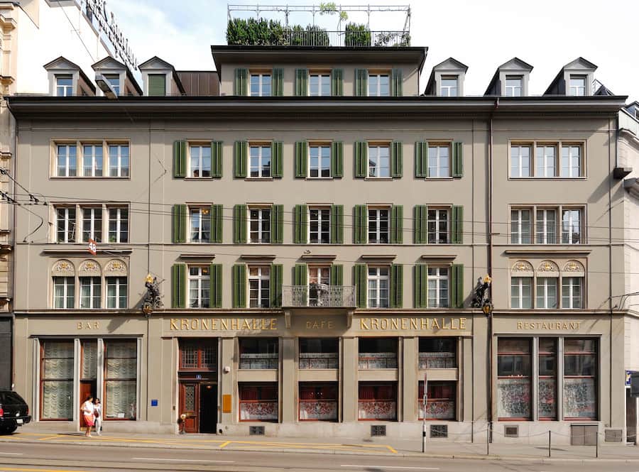 Restaurant Kronenhalle à Zurich