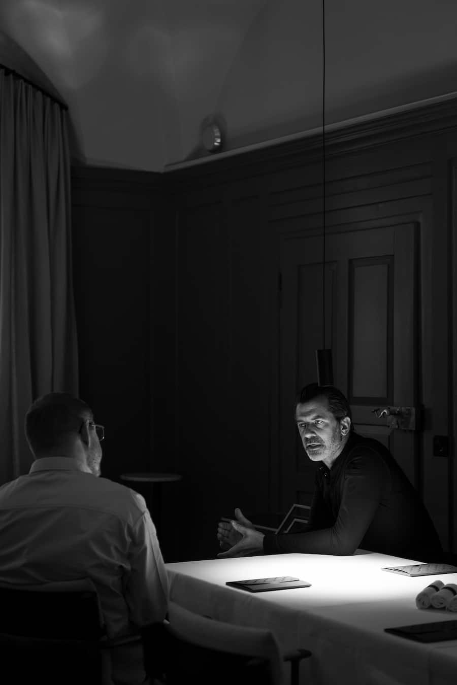 20 Jahre Schauenstein, Fürstenau - Andreas Caminada, Marcel Skibba, Joan Roca, Jan Hartwig - Dezember 2023 - Copyright Olivia Pulver