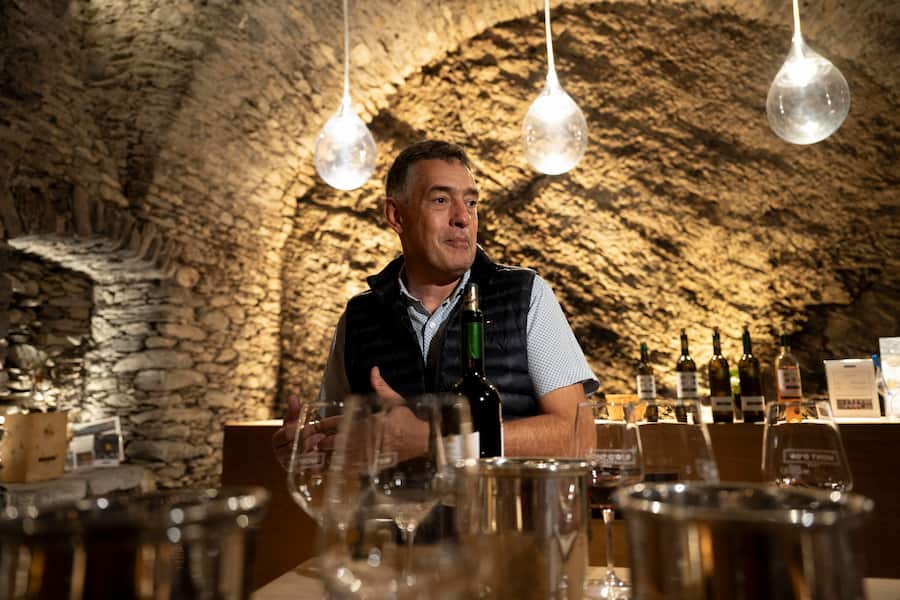 Degustation mit Marc-Anfré Devantéry