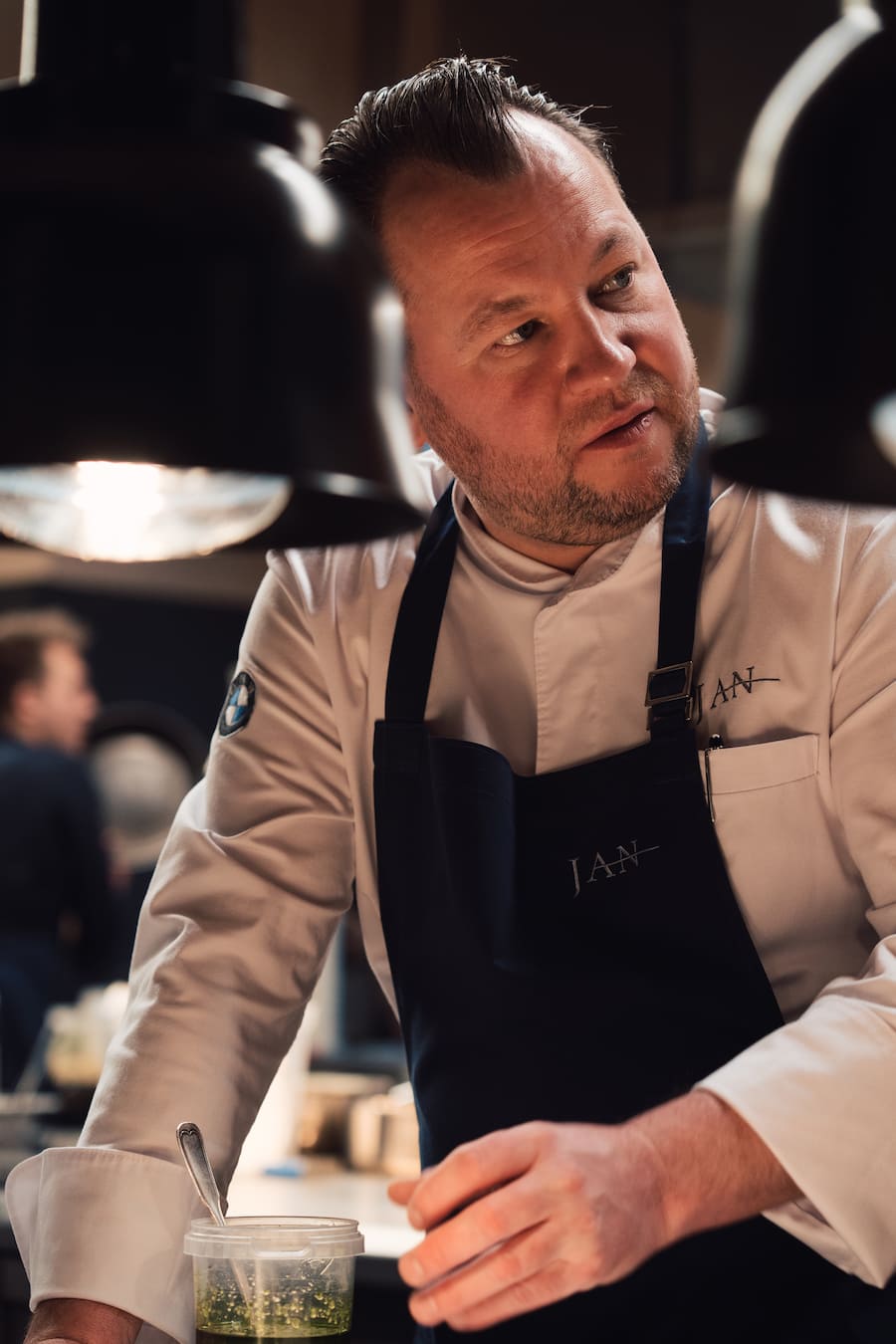 Jan Hartwig - 20 Jahre Schauenstein, Fürstenau - Andreas Caminada, Marcel Skibba, Joan Roca, Jan Hartwig - Dezember 2023 - Copyright Olivia Pulver