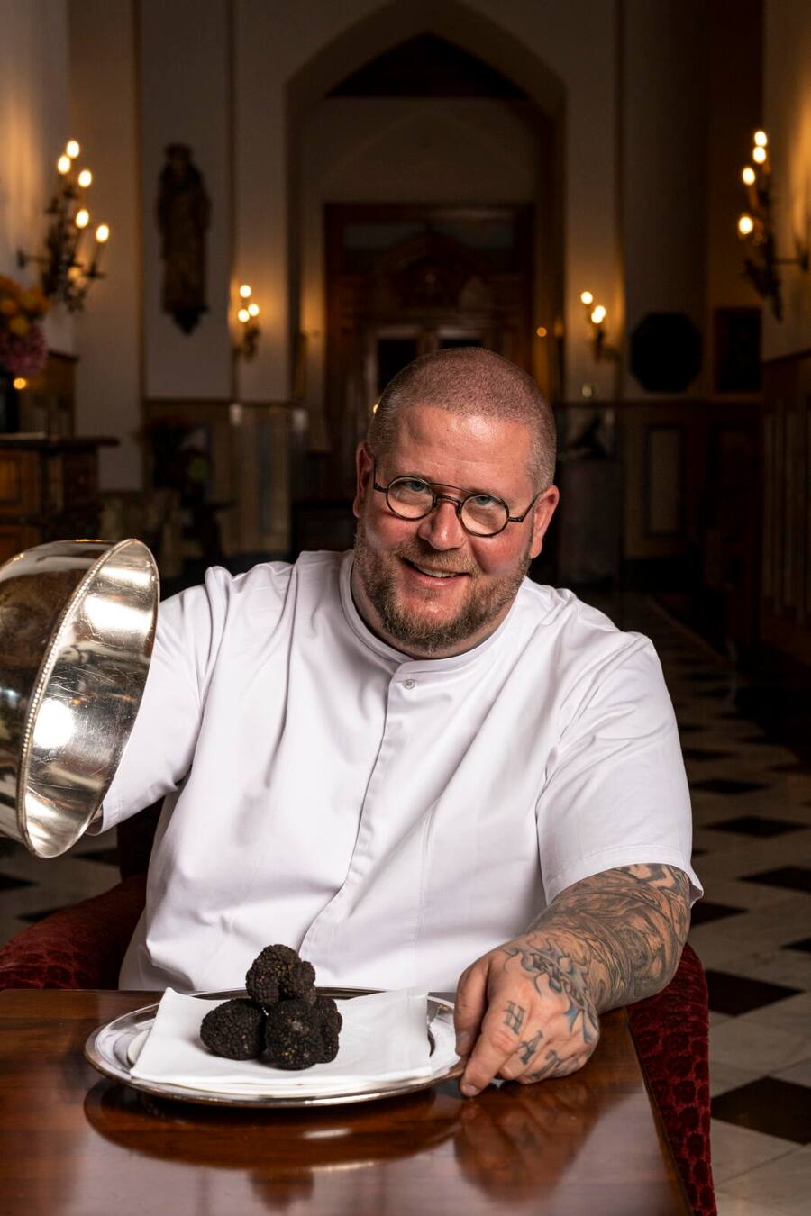 Riesentrüffel! Der Däne Eric Vildgaard setzt auf Luxusprodukte.