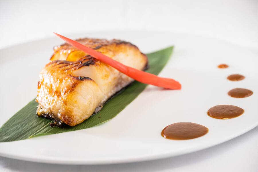 St.Moritz Spezial 2022: Matsuhisa, Vasileios Kalogeropoulos: Black Cod Miso