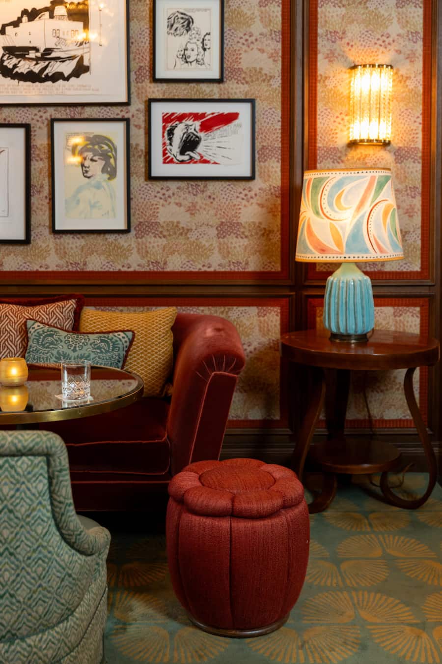 Swiss Mountain Spring, Baur au Lac, Zürich Impressionen Bar Fotografiert am 05.12.2023