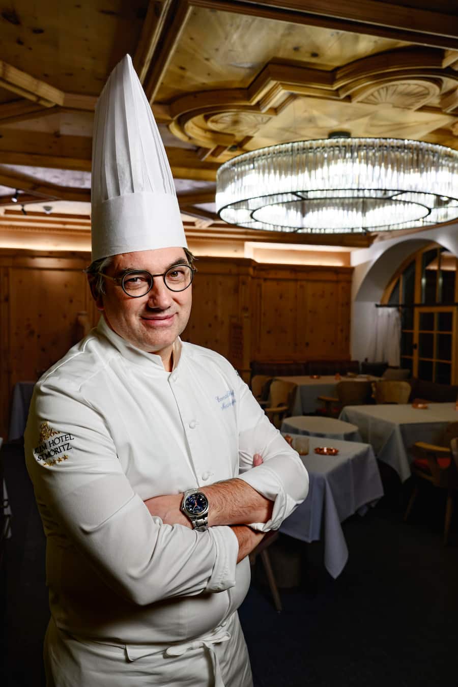 Aldente Kulm Hotel Mauro Taufer Chefkoch Sankt Moritz 2023 Fotos: Geri Born