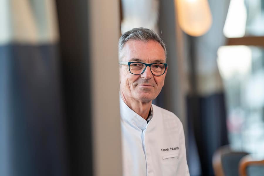 Fredi Nussbaum , pensionierter Küchenchef, Storchen Zürich