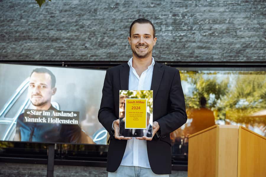 Koch des Jahres Party - Restaurant Mammertsberg Star im Ausland 2024: Yannick Hollenstein