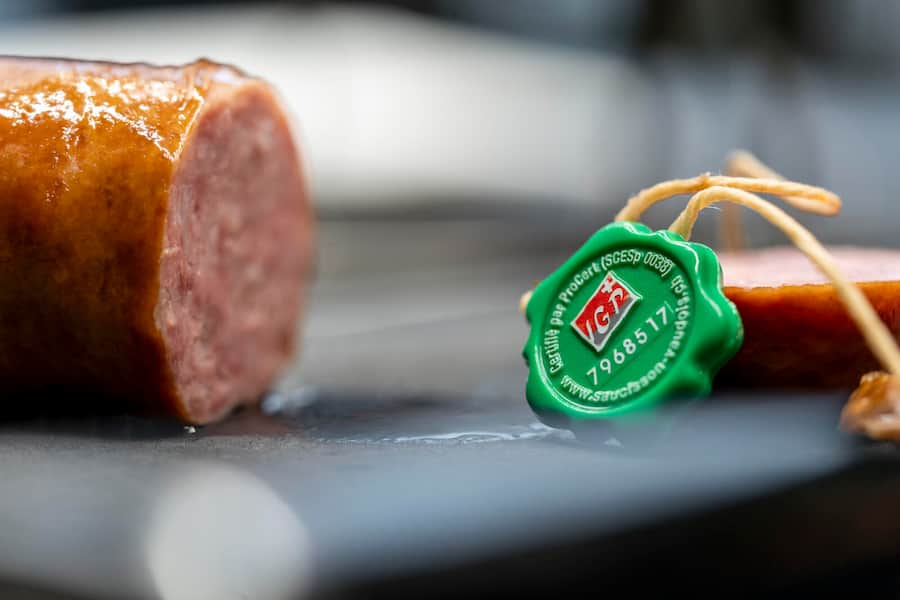 Markus Schenk, Küchenchef Corso, St Gallen, AOP-IGP, Saucisson vaudois IGP