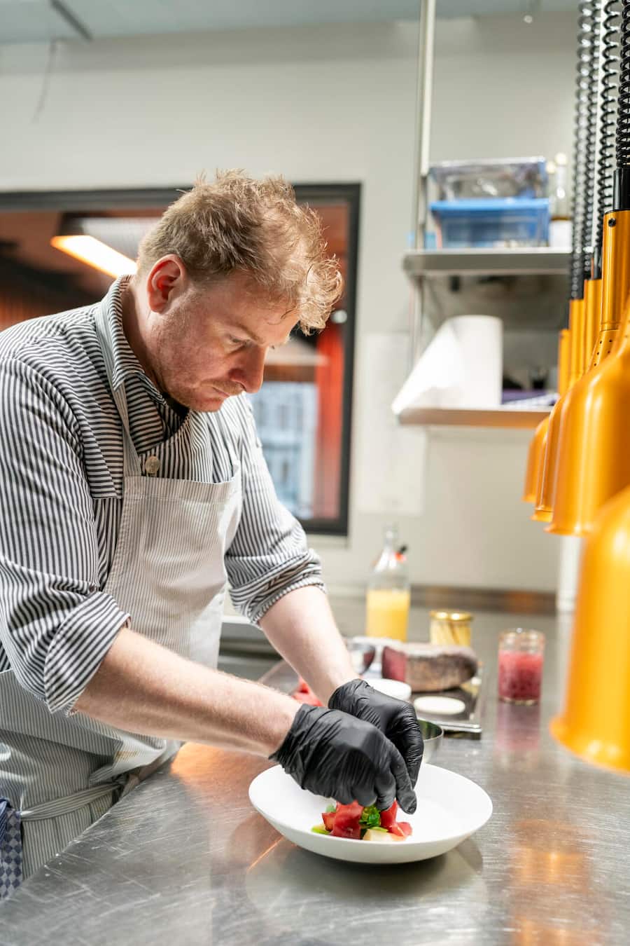 Markus Schenk, Küchenchef Corso, St Gallen, AOP-IGP, Trockenfleisch