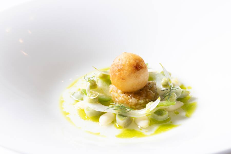 Nordseekrabben und Schwertmuscheln