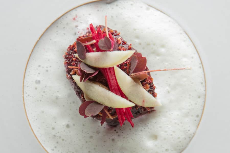 Randen, Zwiebel, Apfel