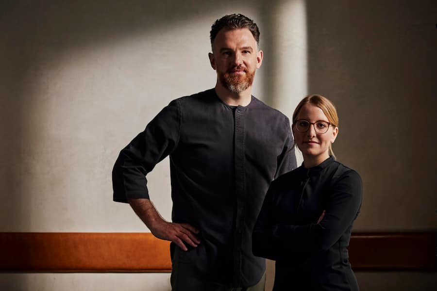 Rene Frank und Julia Leitner