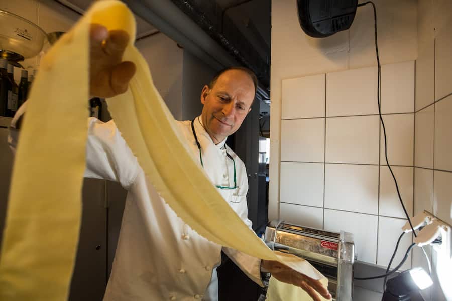 Sonnenhof Saanen.Erich Baumer Pasta.