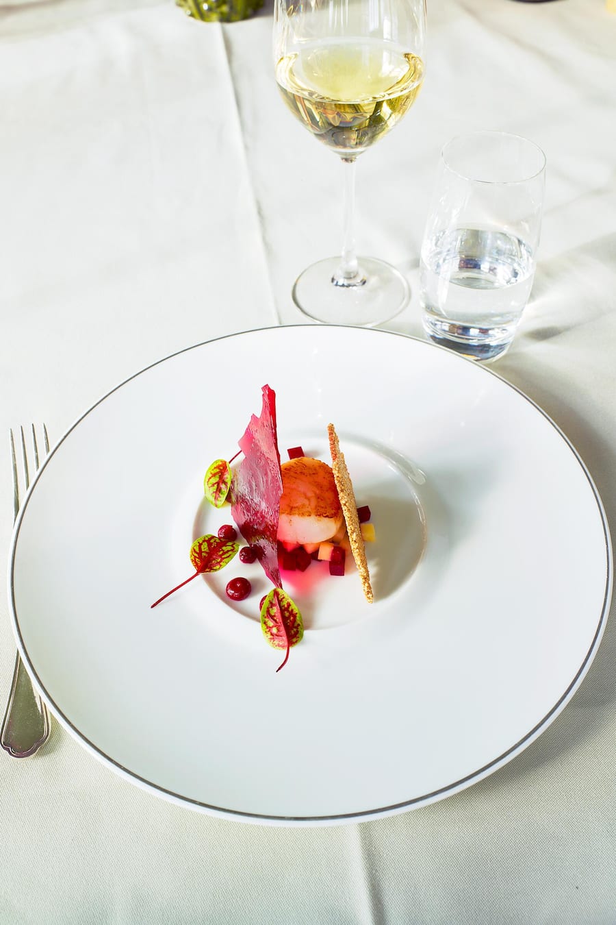 scallop_-_beetroot_and_quince_-_dill_-_amaranth_