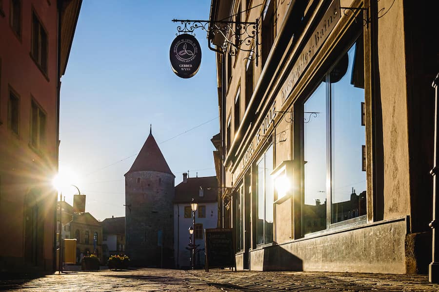 Restaurant de l'Hotel de Ville, Gerber Wyss, Yverdon les Bains, VD © Régis Matthey