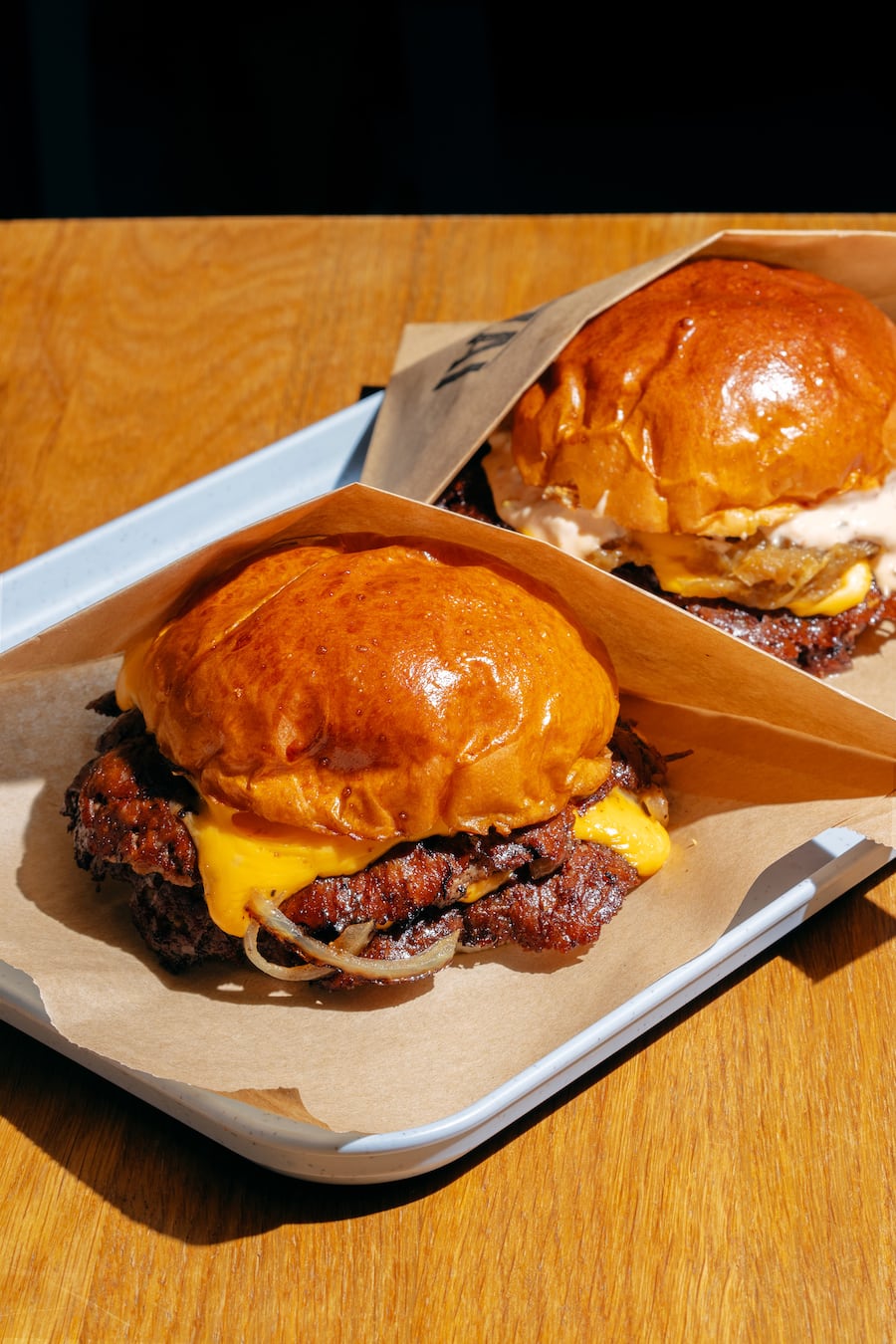 Bunzai Zurich Oklahoma Smash Burger Fried Onion