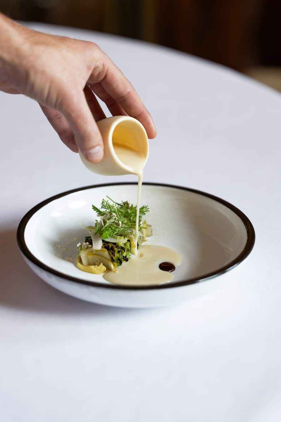 Grünkohl mit Budhhas Hand