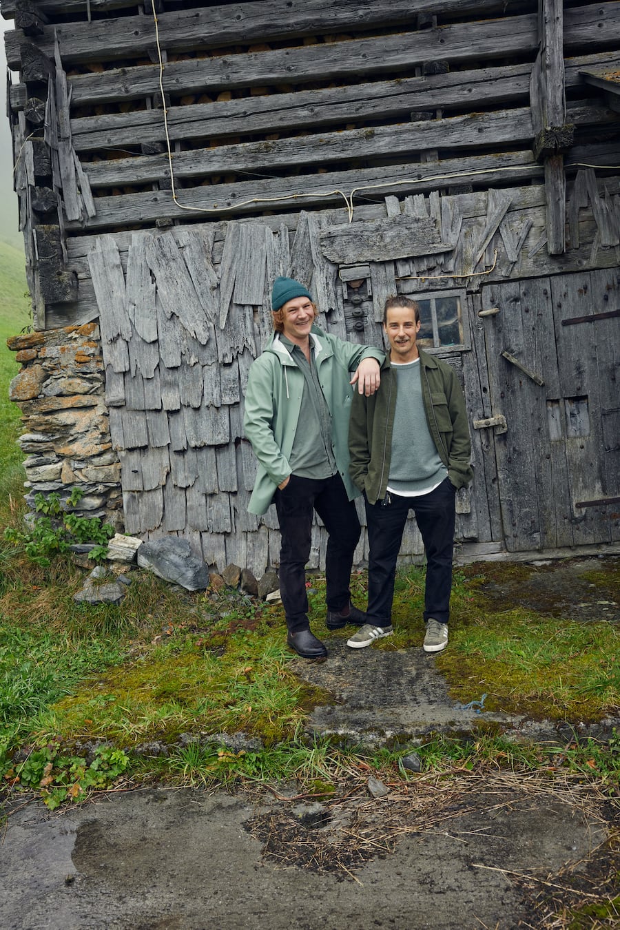 John Jezewski und Christian Brangenfeldt in ihrer «Villa Hundert»