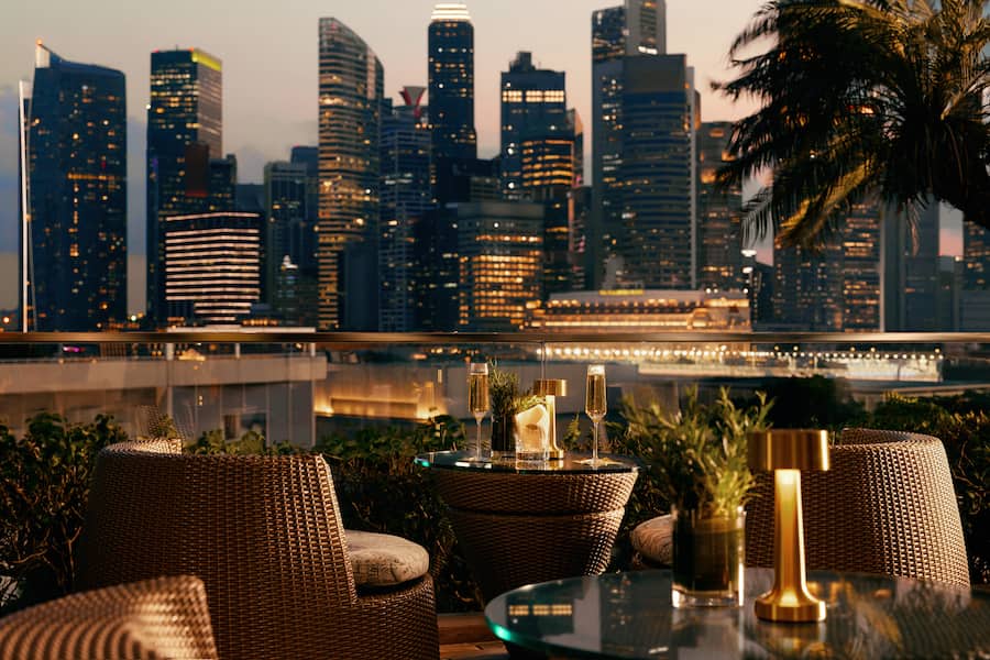 Mandarin Oriental: Oase an der Marina Bay GaultMillau Travel