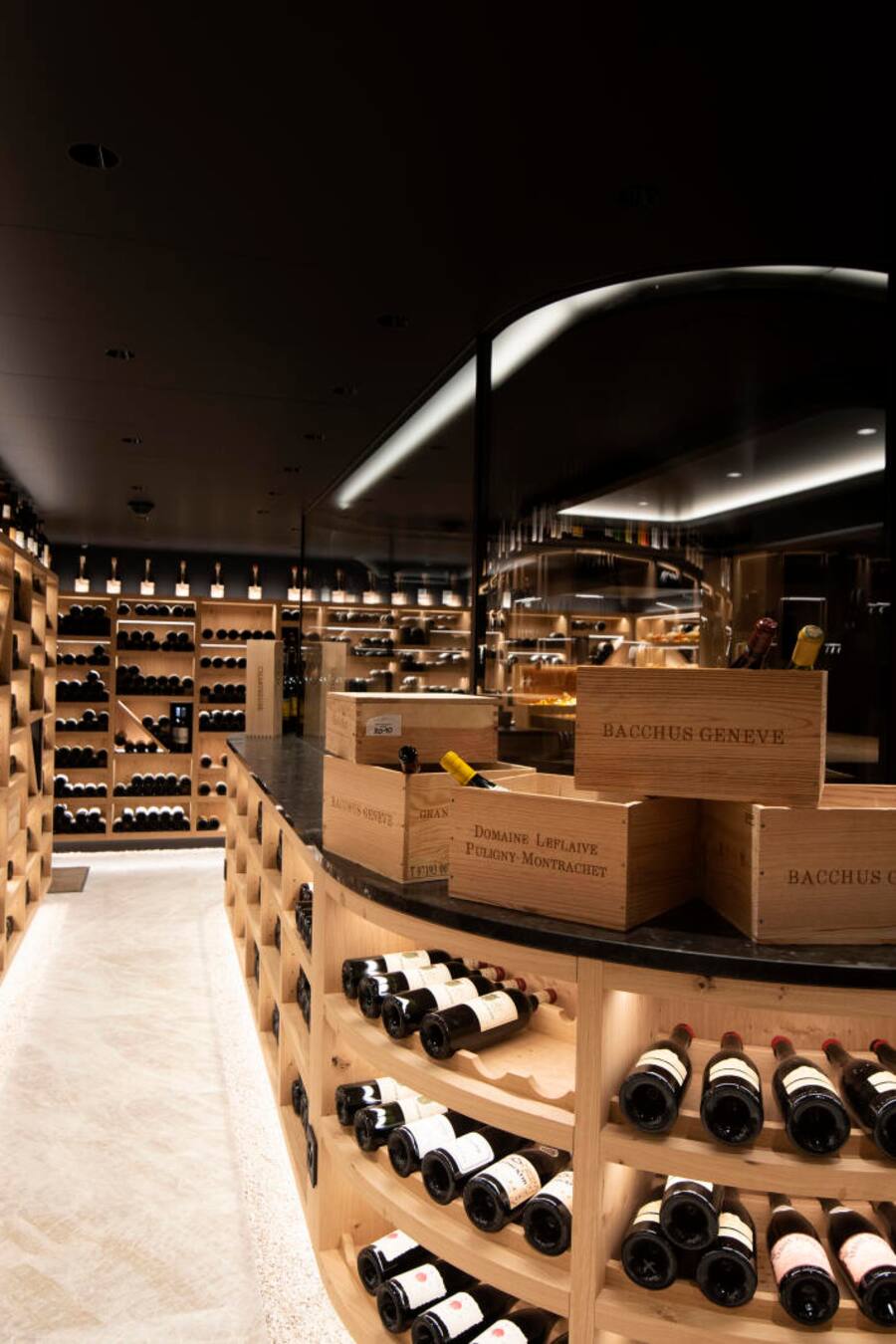 Restaurant de l'Hôtel de Ville de Crissier, VD, Weinkeller