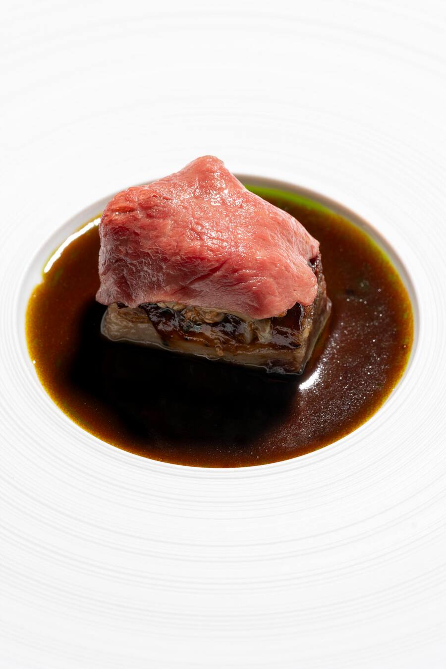 UBS Dinner, Daniel Zeindlhofer und Marco Campanella, im Igniv Zürich, Short Rib-Spitzkohl-BBQ