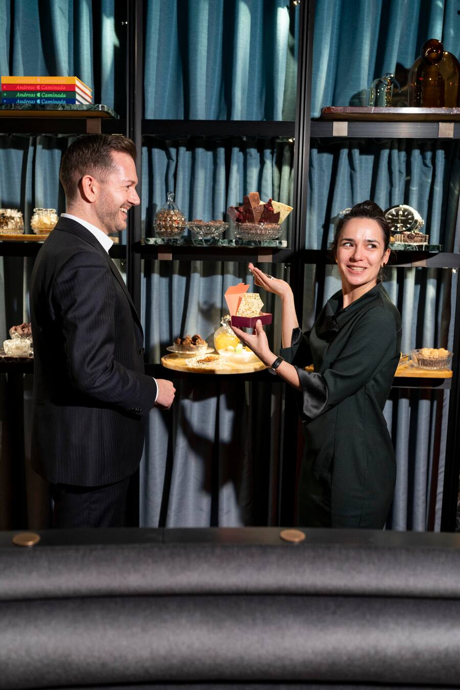 UBS Dinner, Daniel Zeindlhofer und Marco Campanella, im Igniv Zürich, Ines Triebenbacher und Marco Formoso