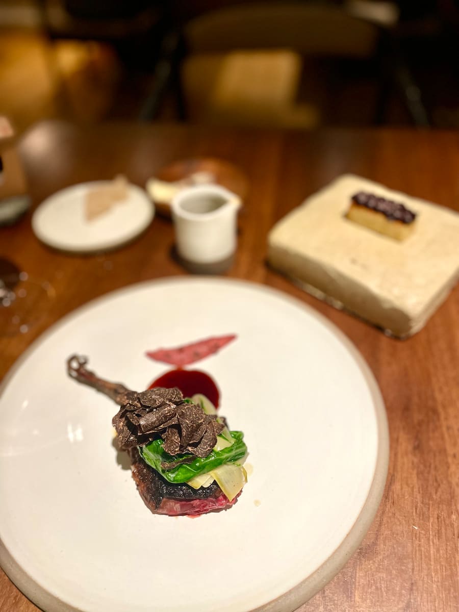 Auberge de Lucinges mars 2024 Benjamin Breton étoile Michelin