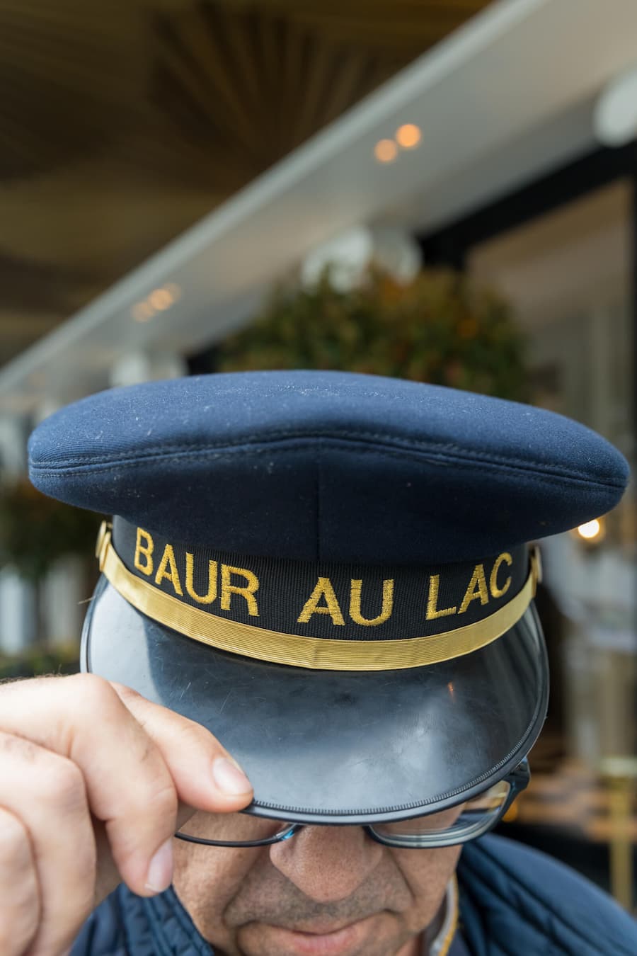 Baur au Lac Impressionen EIngang, Aussenaufnahmen Fotografiert am 12.03.2024