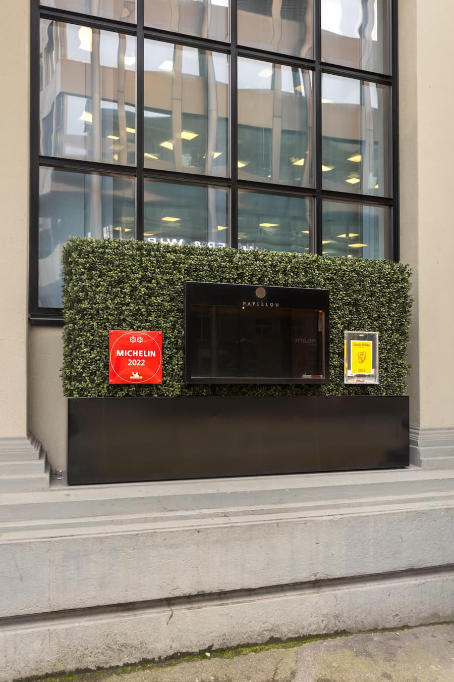 Baur au Lac Impressionen EIngang, Aussenaufnahmen Fotografiert am 12.03.2024