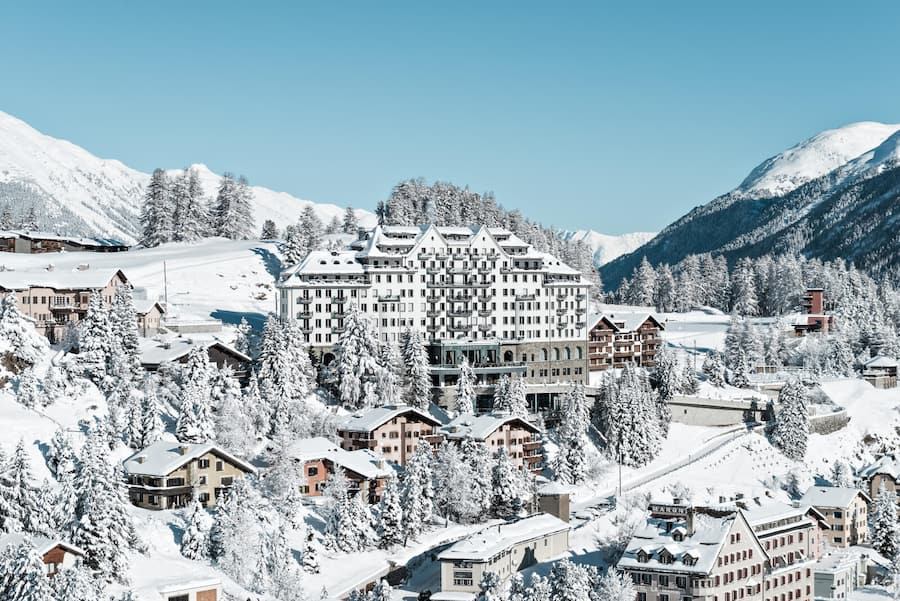 Carlton Hotel St. Moritz, Aussenansicht © HO