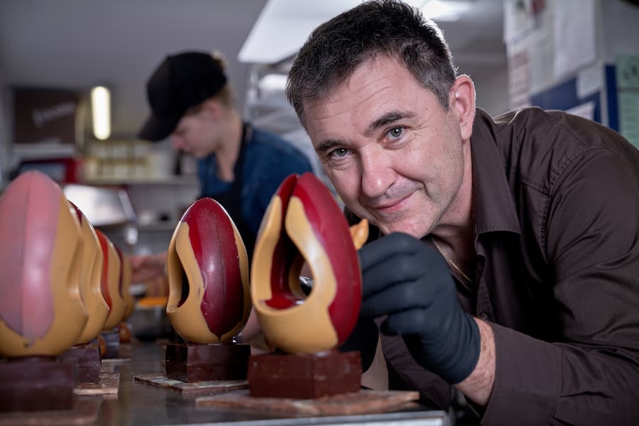 Martigny, le 14 mars 2024,Chez Jean Paul Ruffin, chocolatier © Sedrik Nemeth