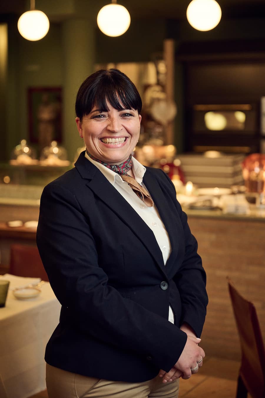 Gastgeberin Concetta Caracciolo